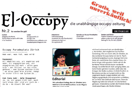 occupy Zeitung
