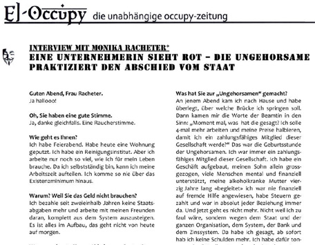 occupy Zeitung